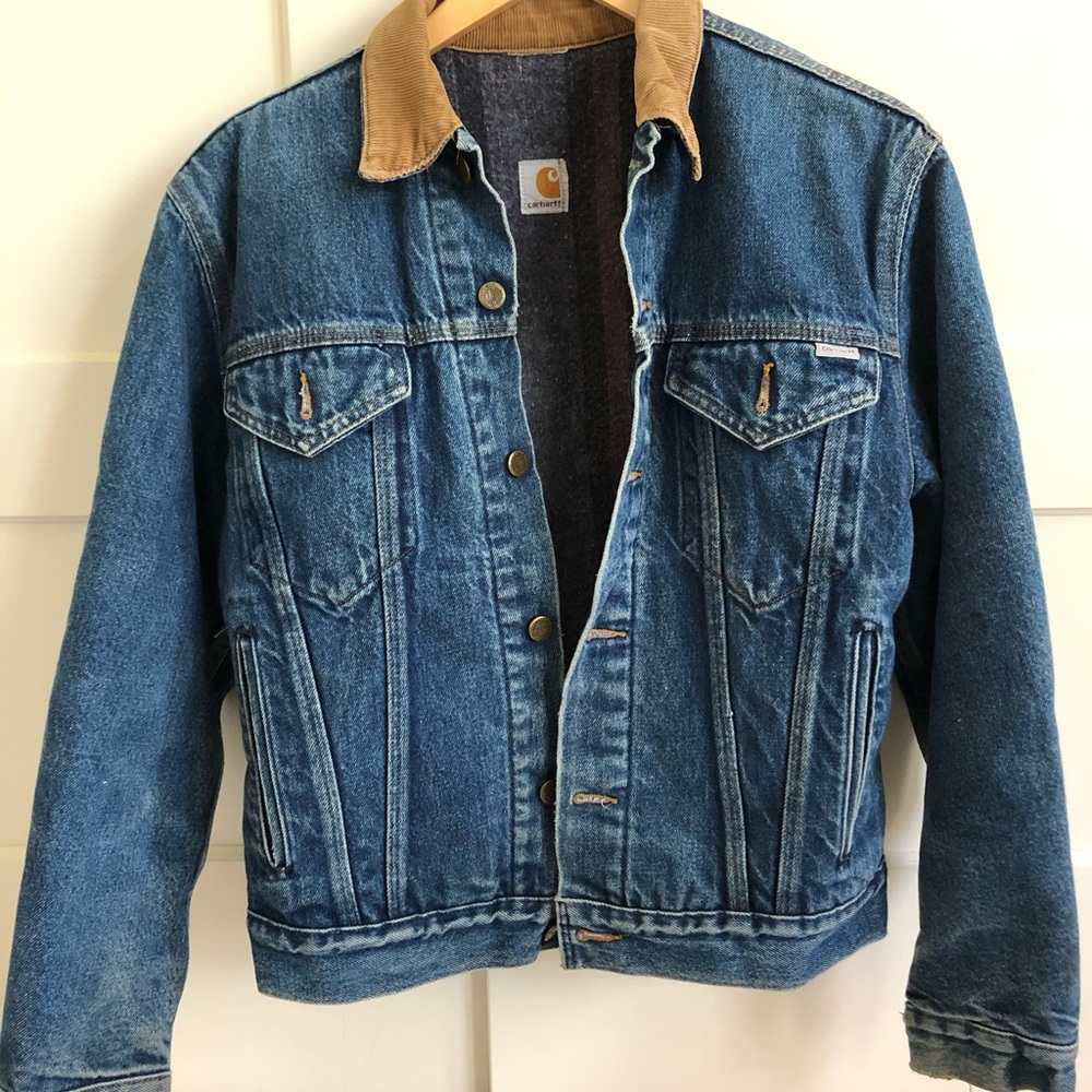 Vintage Carhartt Men’s (Unisex) Denim Jacket